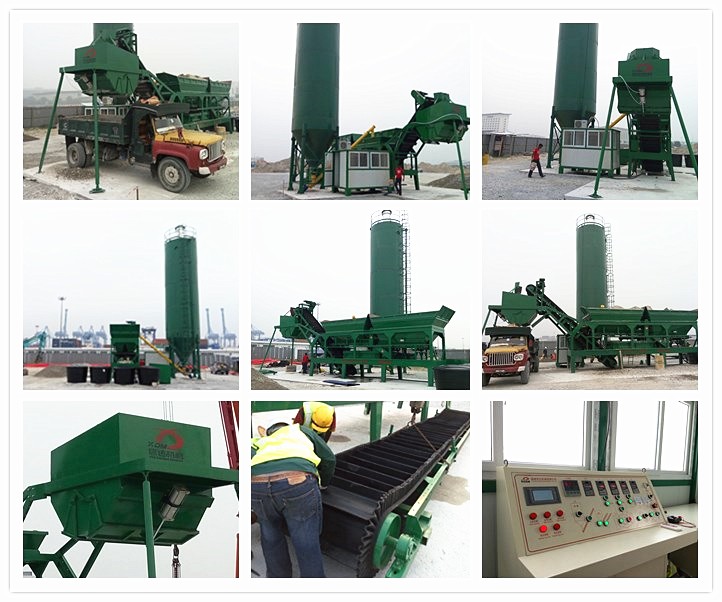 YWBS300 Mobile soil cement mixing plant stabilized soil mixing plant