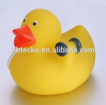 Floating rubber duck eco-friendly baby bath family duck set