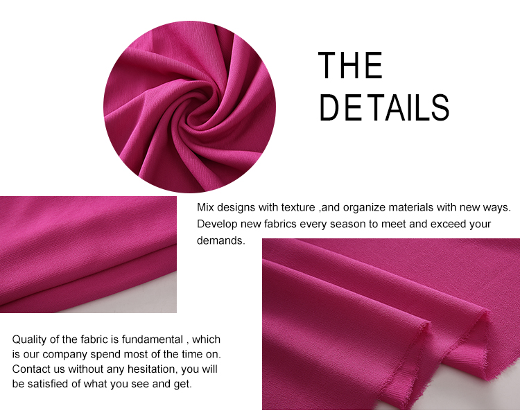 China Wholesale 100% polyester satin fabric imitated silk cloth