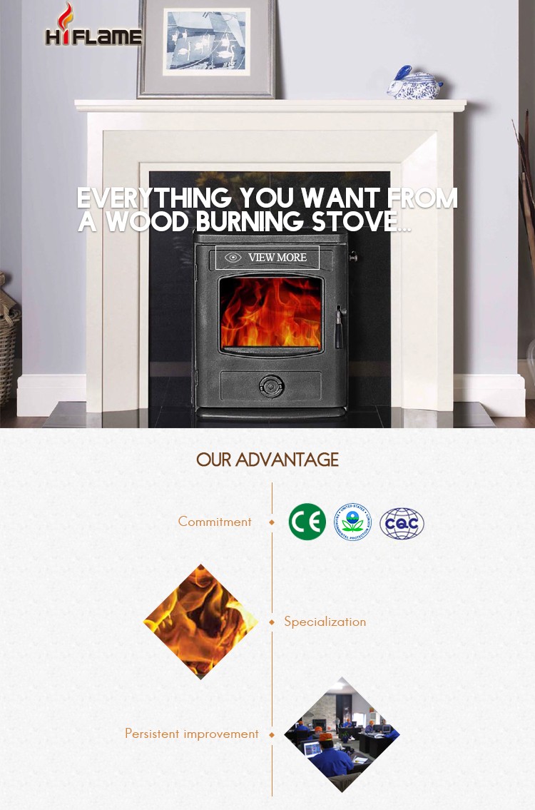 Factory Direct Selling cast iron wood fireplace insert hearth type indoor furniture wood fireplace GR357i