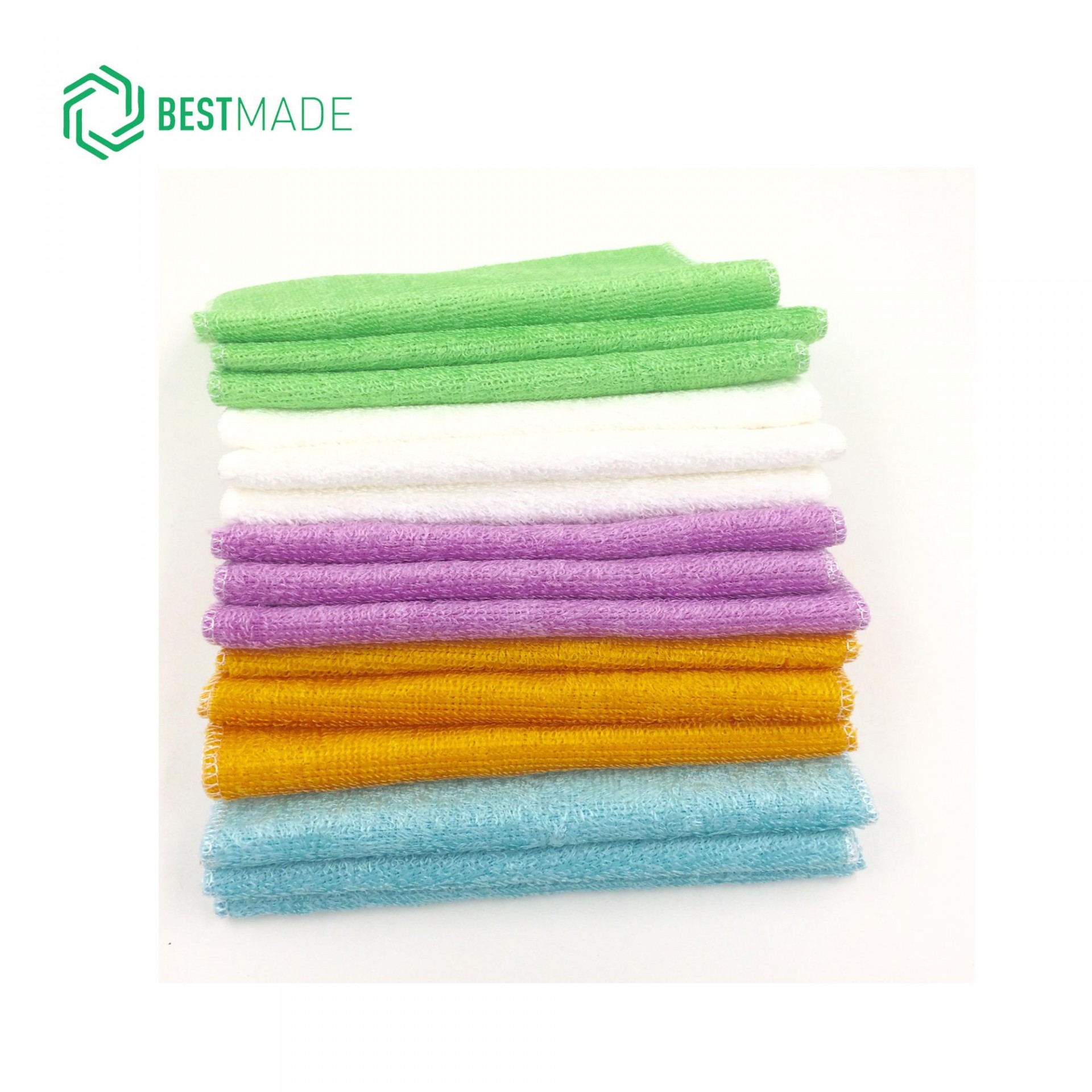 Microfiber bamboo fiber Kitchen Towel Cleaning cloth