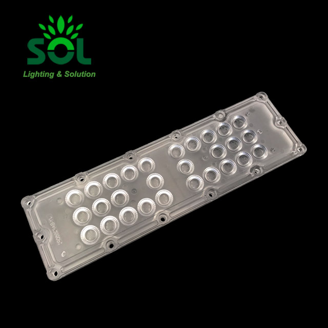 Optico 60 Degree SMD 2835 LED Module Lens For Street Light