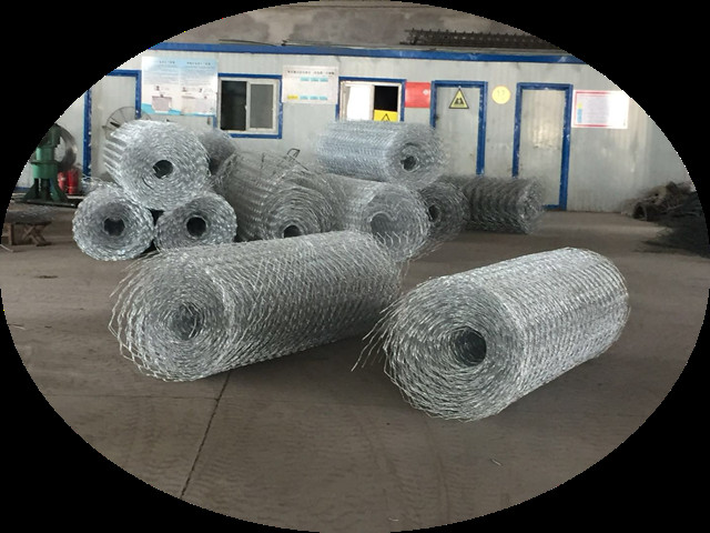 Factory supply plastic coated hexagonal gabion netting woven filled stone