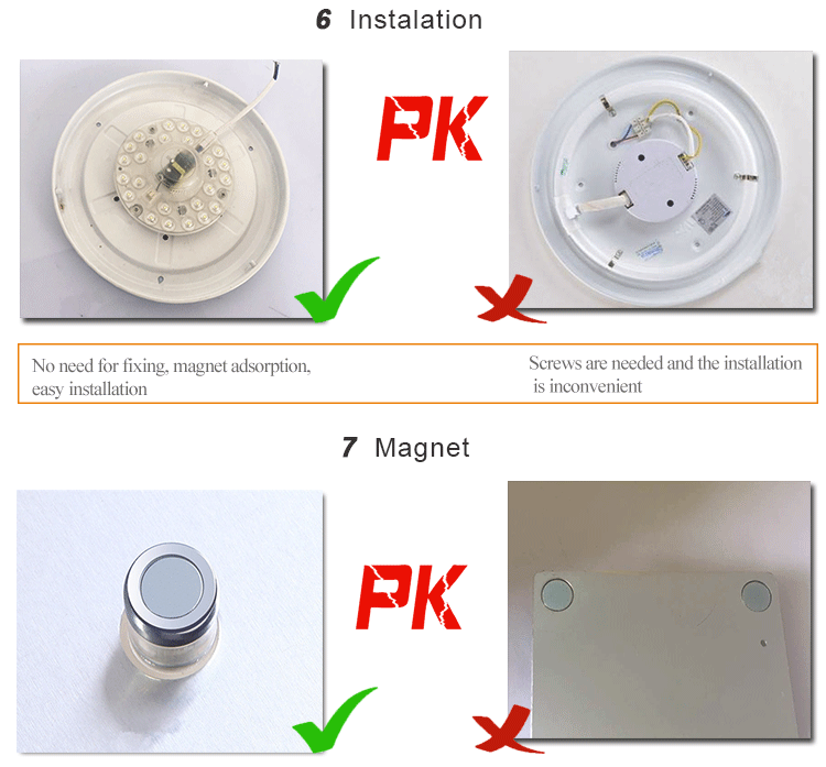 Free sample New 110lm/w 12w Easily Replace traditional light led module ceiling light