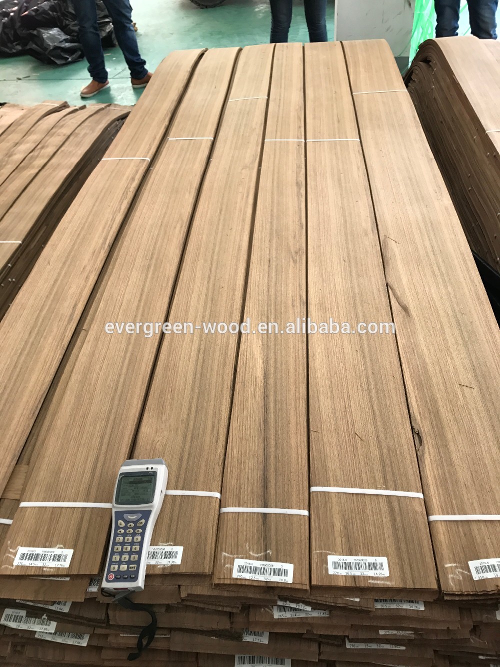 Burmese teak veneer rotary cut timber veneer for furniture