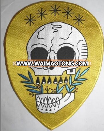 custom design embroidery badge 3D logo customs embroidery patch