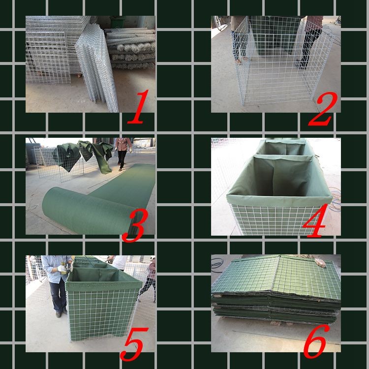 barriere jourdain welded gabion container for military geotextile gabion