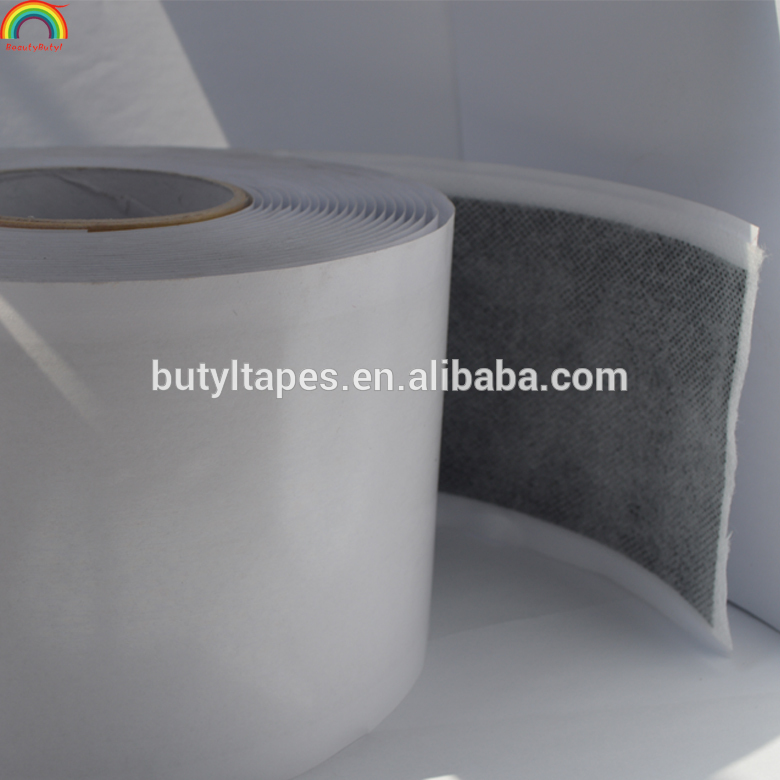 Self adhesive waterproof sealing pure butyl non-woven cloth sealant