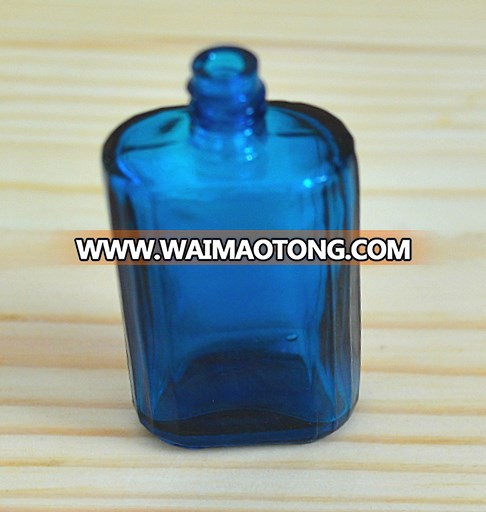 Stock rectangle glass dropper bottle with child and tamper evident cap