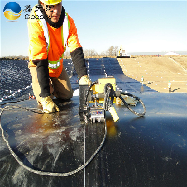 HDPE LDPE LLDPE  geomembrane / fish farm pond liner / geomembrane sheet