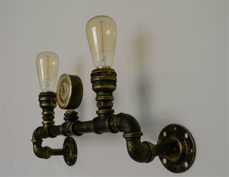 Vintage Lamp Edison LED Bulb Black Rusted Color Industrial Chandelier Vintage Lamp