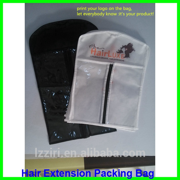 hot sell pvc hair extension bag mini garment bag in Europe