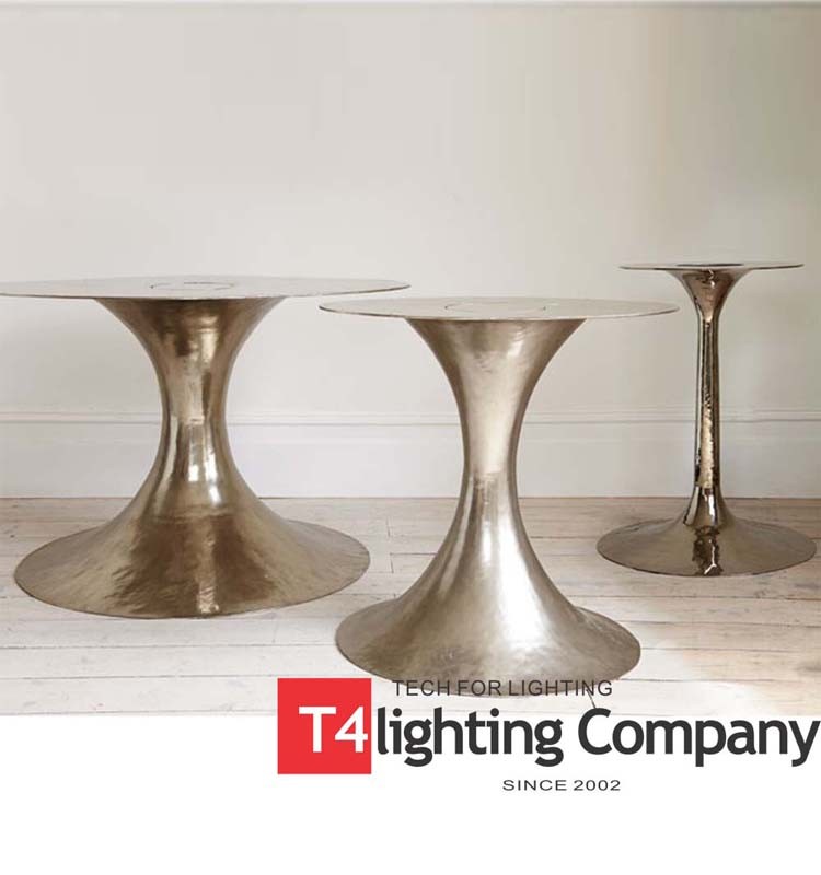 Contemporary Unique Cheap brass table base for restaurant