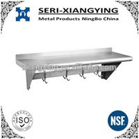 Good Quality Restaurant Equipment Stainless Steel Wall Mount Shelf / Microwave Shelf from China Supplier with Factory Price