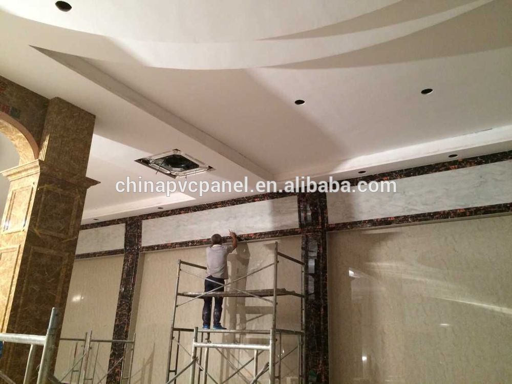 PVC marble stone moulding profile