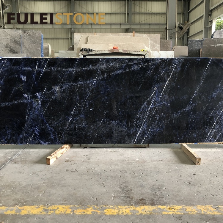 Natural Quartzite Luxury Blue Sodalite Granite Tile Price