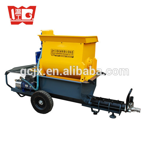 JP90-Z render plaster spraying machine for mortar with cement mixer