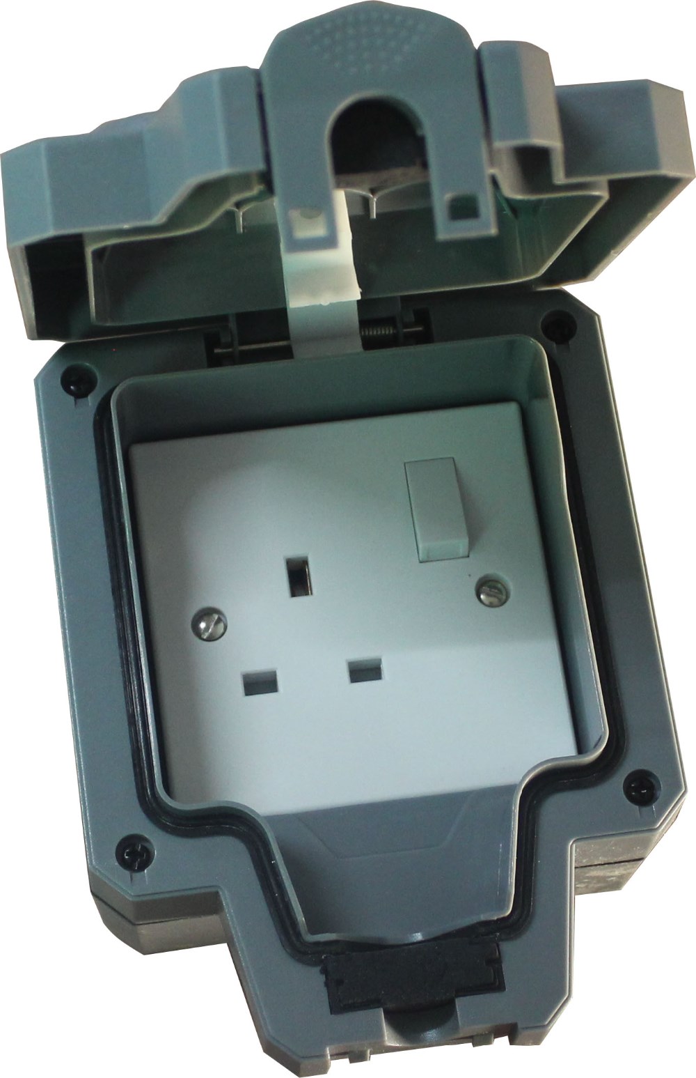 IP66 13A weatherproof outdoor socket twin socket for uk