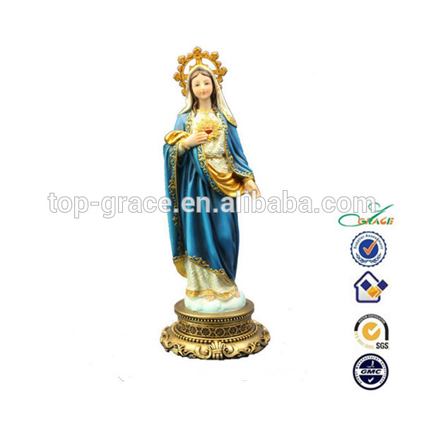 new arrival resin religious maria christ catholic figurines decor