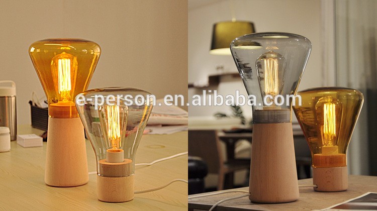 Wooden Table Lamp Manufacturers, Vintage Home Decorating Table Wooden Lamp