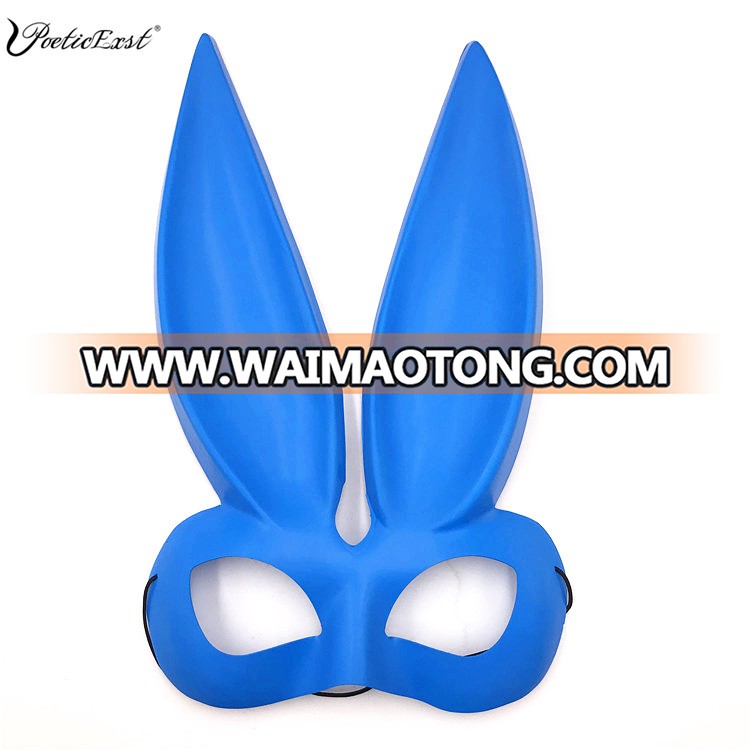 Poeticexst Female Mask Crossdresser Masquerade Bunny Ears Half Face Masquerade Adult Sex Masks