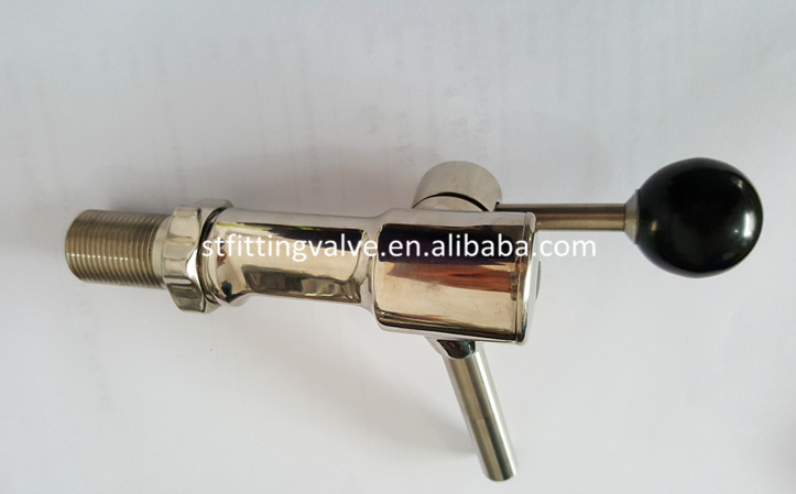 SUS304 beer barrel tap,beer drum faucet