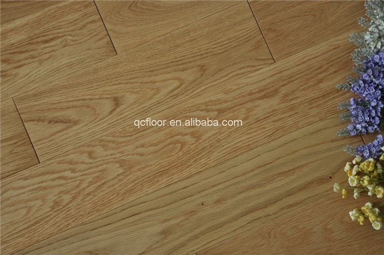 Hot Sale Indoor Materials Natural Oak Solid Wood Flooring