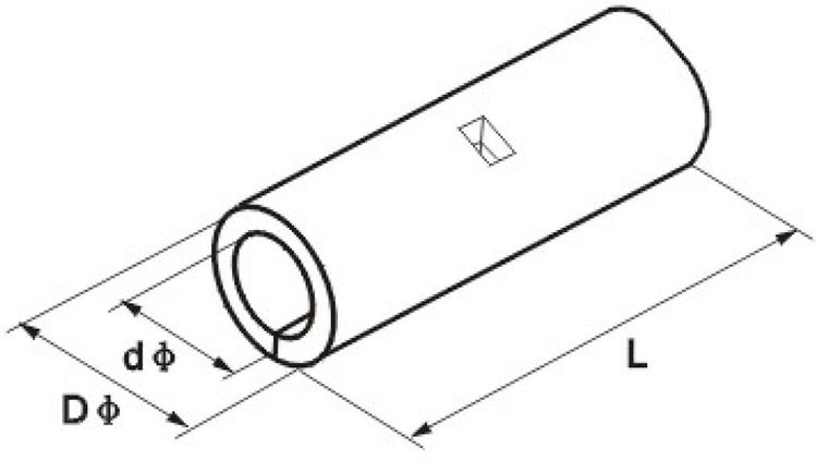 Haitai Non-insulated Stainless Steel Ring Terminals Of Butt Splice Connectors