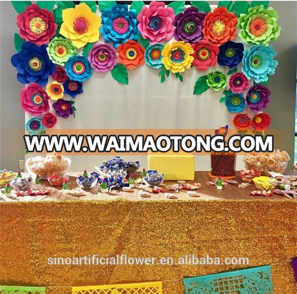 Wholesale Silk36pcs Hawaiian Leis and 16 pcs egg flowers of Party Decoration