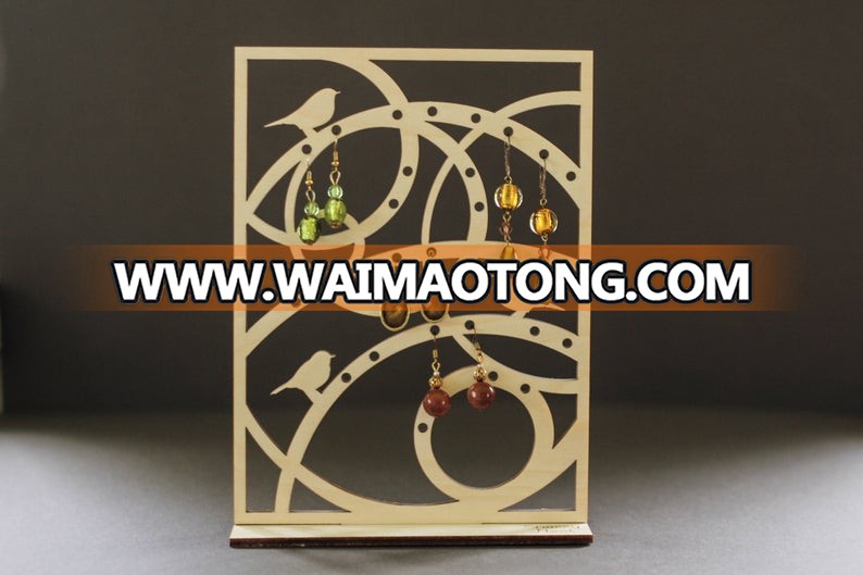 2019 hot sale luxury wooden jewelry display stand