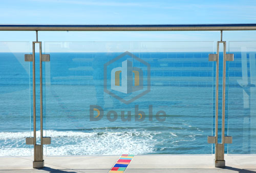 Stainless Steel glass clamp frameless glass balustrade/ railing system