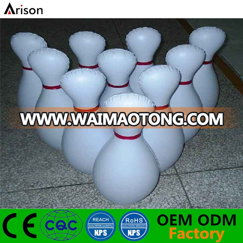 Inflatable promotional bowling ball for promotional toys