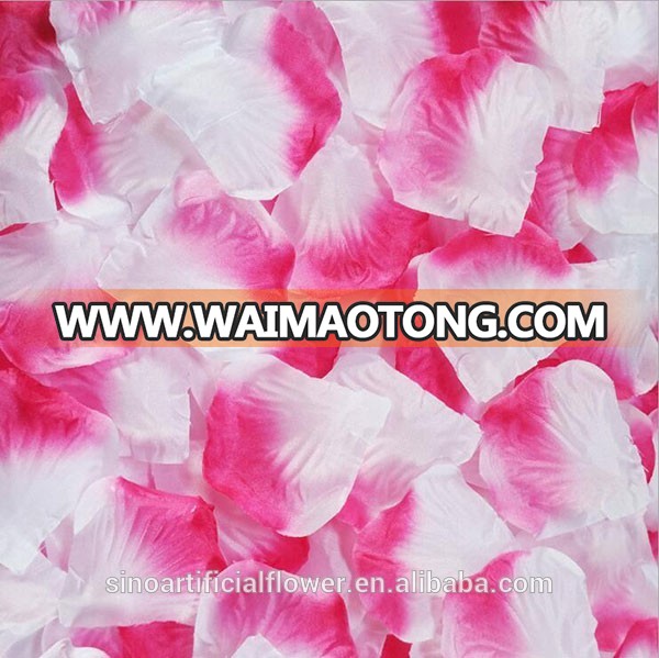 Wholesale cheap artificial flowers silk rose petals for valentines day