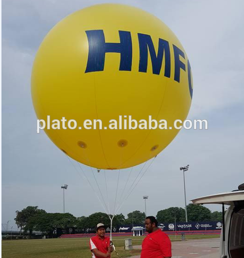 Hanging inflatable globe helium earth balloon for event