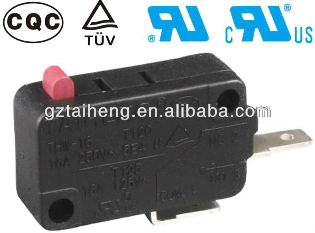 5pins Rotary switch / 6 position black with UL CQC TUV Certification