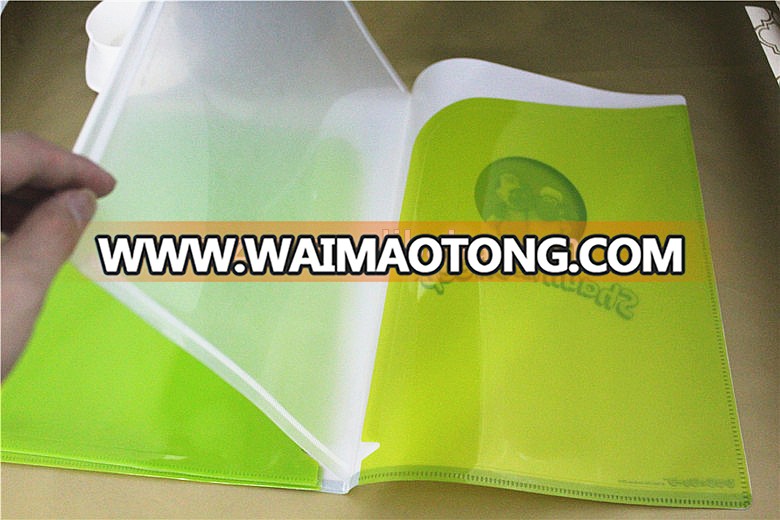 Kinds Office Transparent Plastic Ring Binder 3-hole File Folder