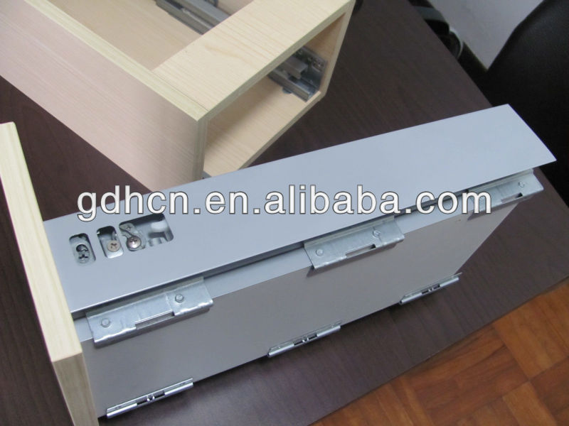 Full extension Face frame side board drawer slide