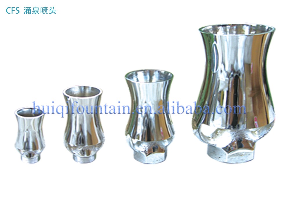 Copper Plating & Copper Ice Towers or Cedar Music Dancing Water Fountain Nozzle Design