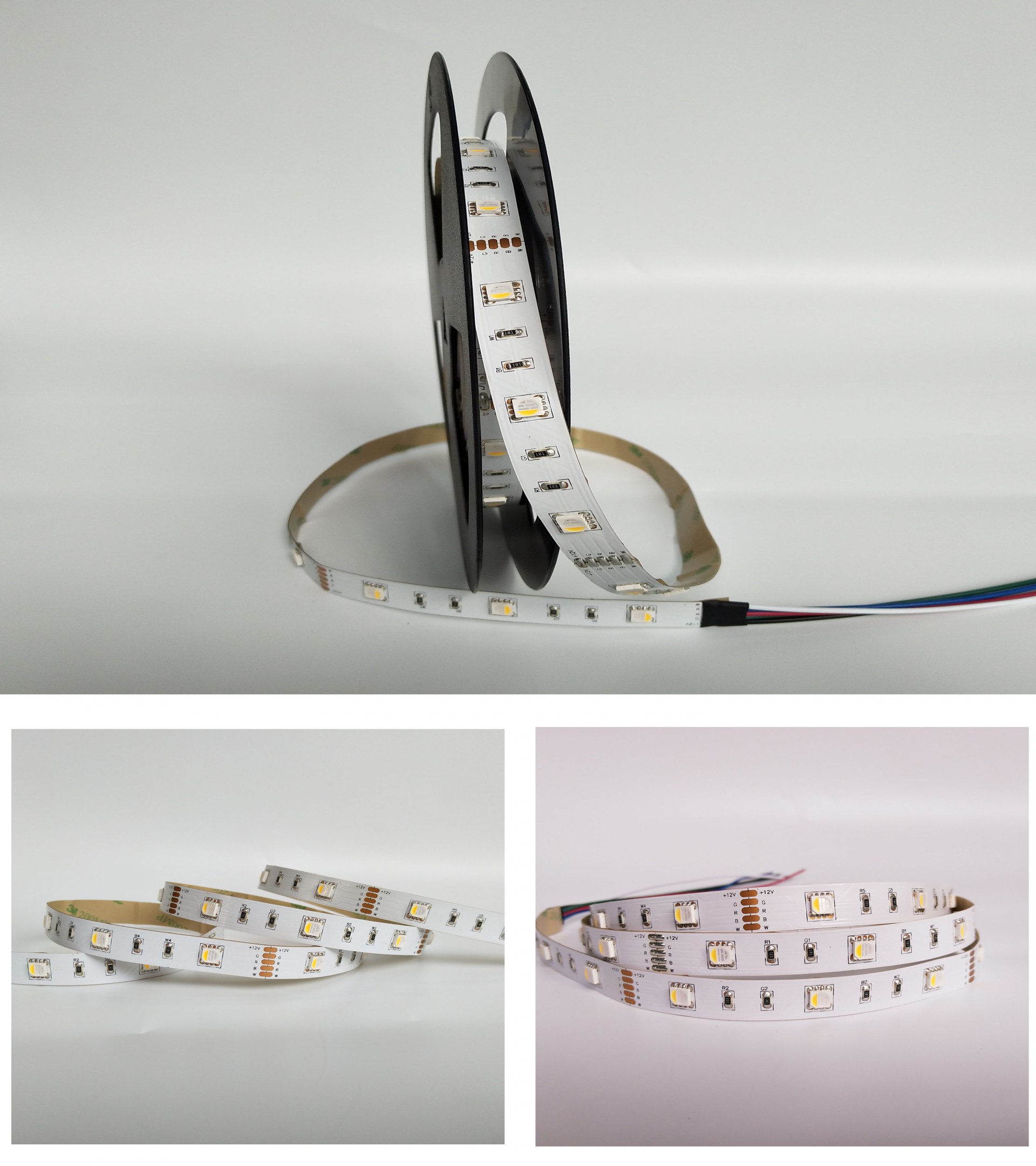 Heat resistant smd 5050 4in1 RGBWW RGBW led light strip / led strip