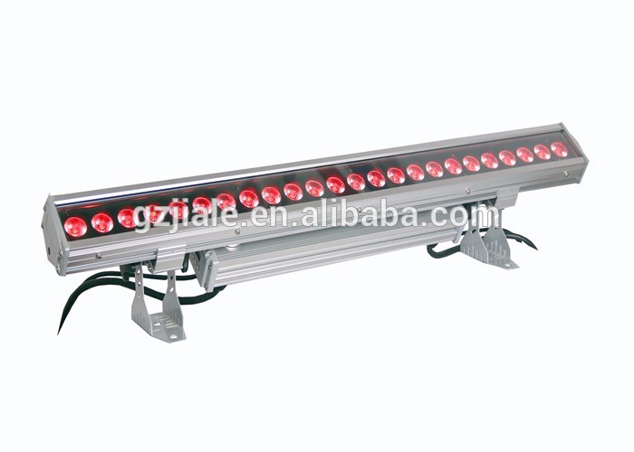 high lumen 24X10W rgbw led wall washers light dmx led light bar