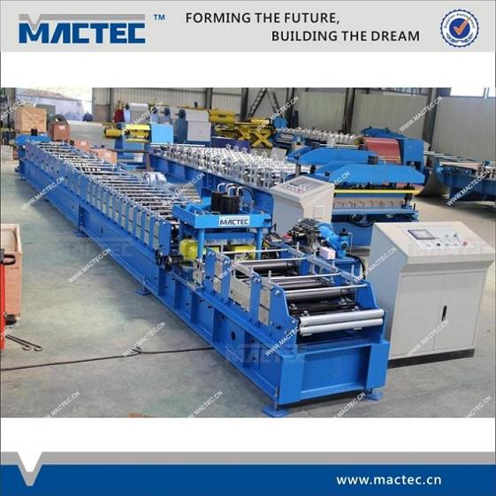 High Quality Full Automatic Strip Steel Purlin Roll Forming Machine For Roof Panel