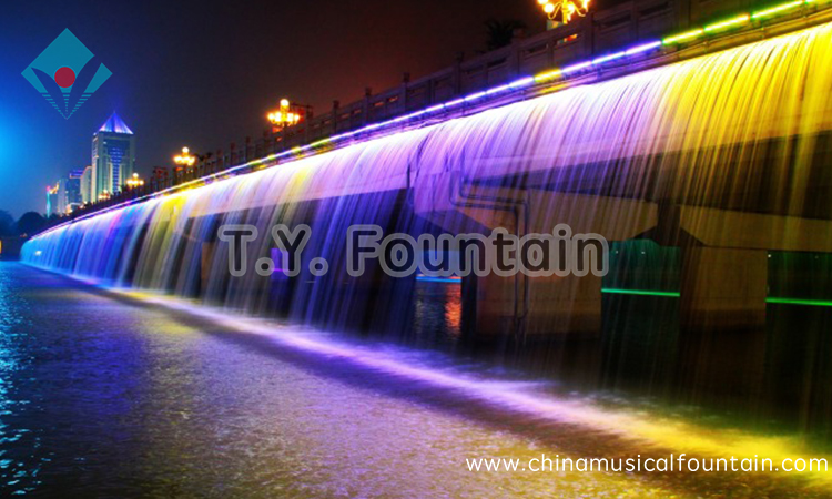 Custom Made Outdoor Bridge Music Water Fountain