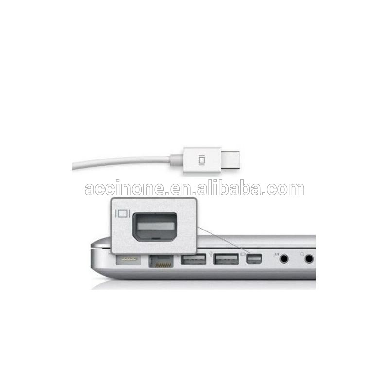 Male to Female Thunderbolt Mini DisplayPort DP to VGA Cable Adapter Converter For Macbook Pro Air iMac Mini