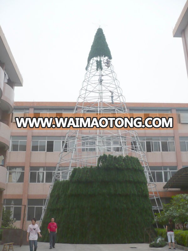 Outdoor Metal Lighted Led Big Christmas Tree