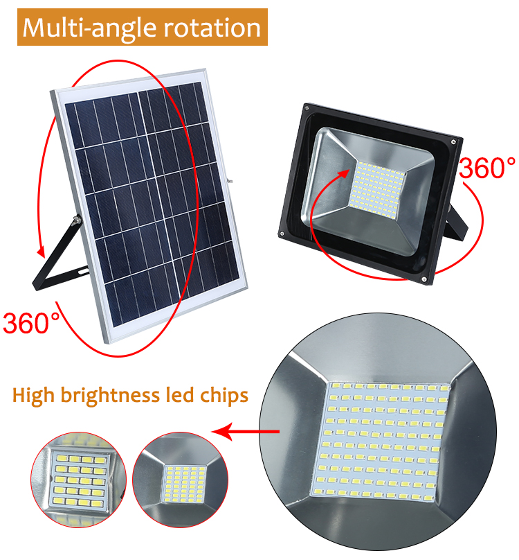 Portable IP54 Outdoor waterproof 10w 20w power bank Dimmable rgb rechargeable led flood light