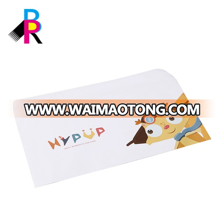 China classical color art paper printing custom durable tissue-lined envelope