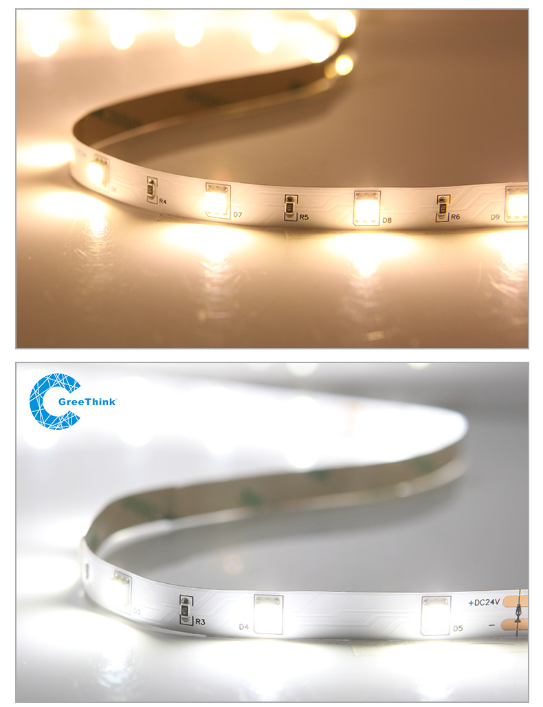 Flex LED Strips 10 mm width IP65 5050 SMD Double side flexible strip led 12v