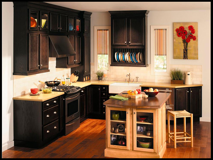 Customize Wood Kitchen Cabinet For Sale