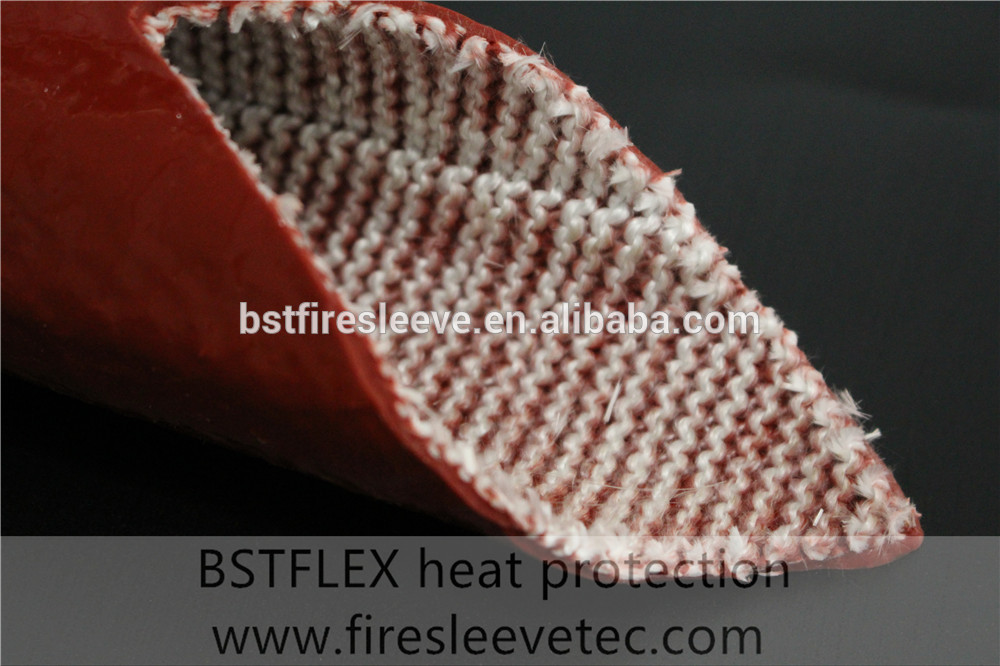 Glass Fibre Sleeving Treated With Silicone