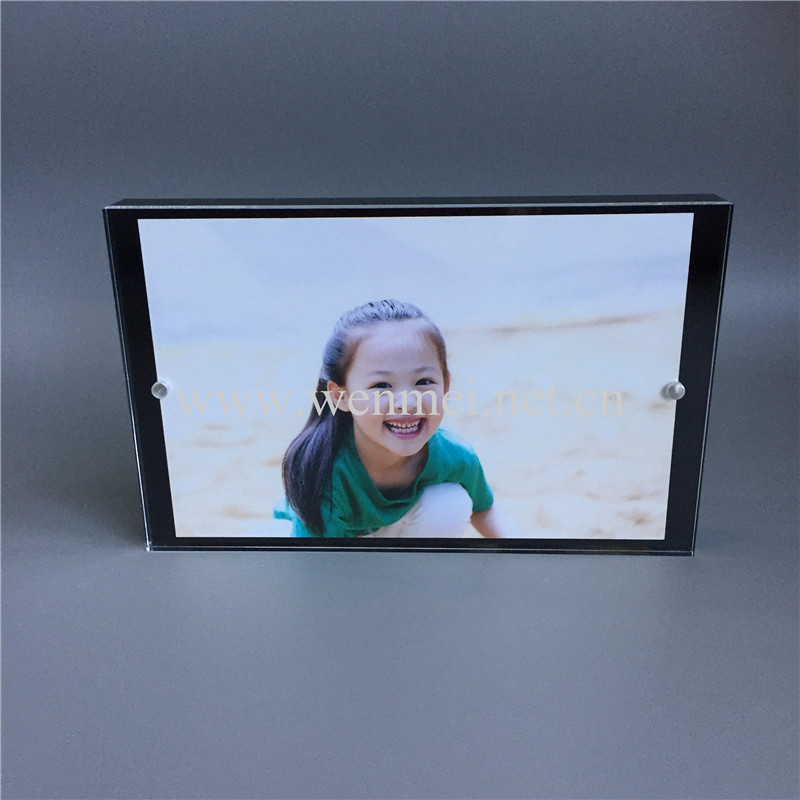 New Style Hot Sell Acrylic Photo Picture Frame with Magnet